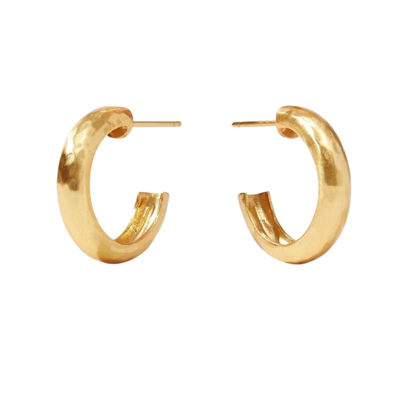 JULIE VOS Small Havana Hoop Earrings