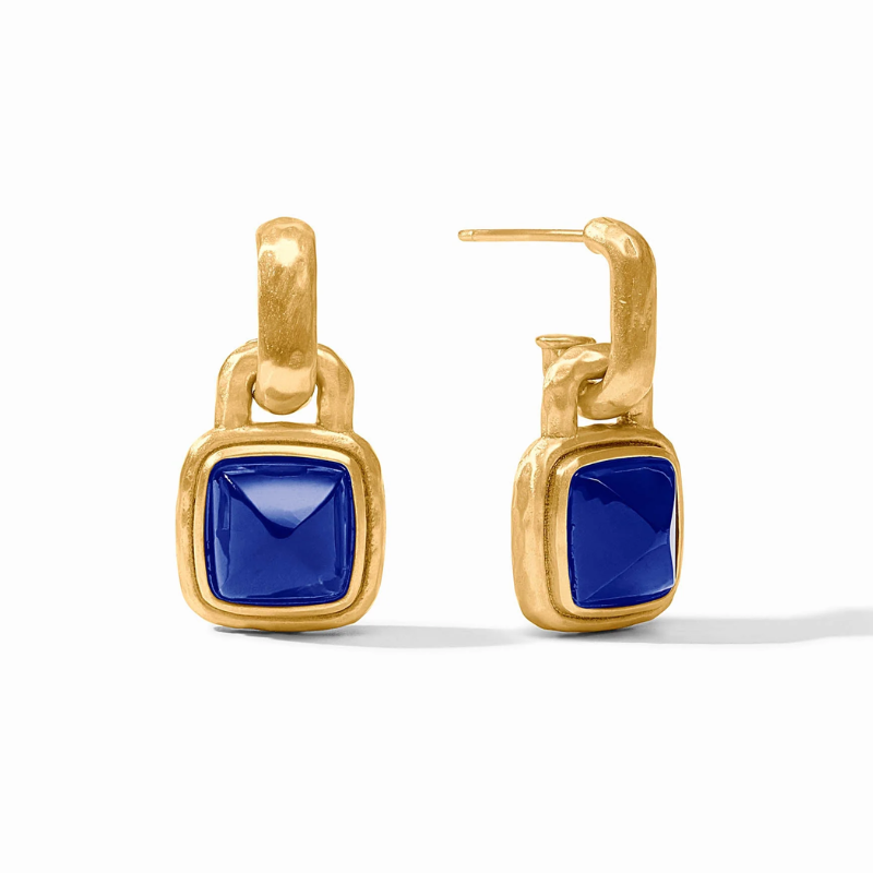 Julie Vos Sahara Hoop & Charm Earrin