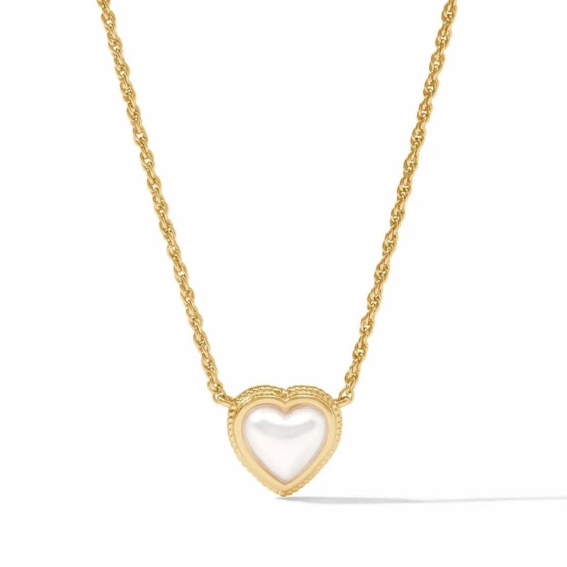 JULIE VOS Heart Delicate Necklace