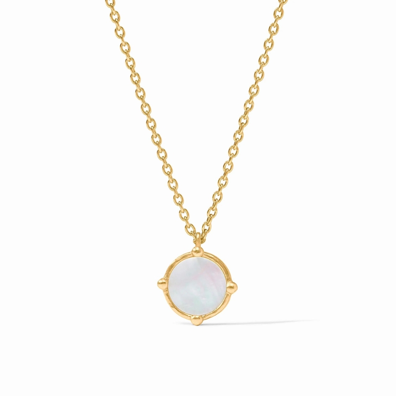 JULIE VOS Honeybee Solitaire Necklace