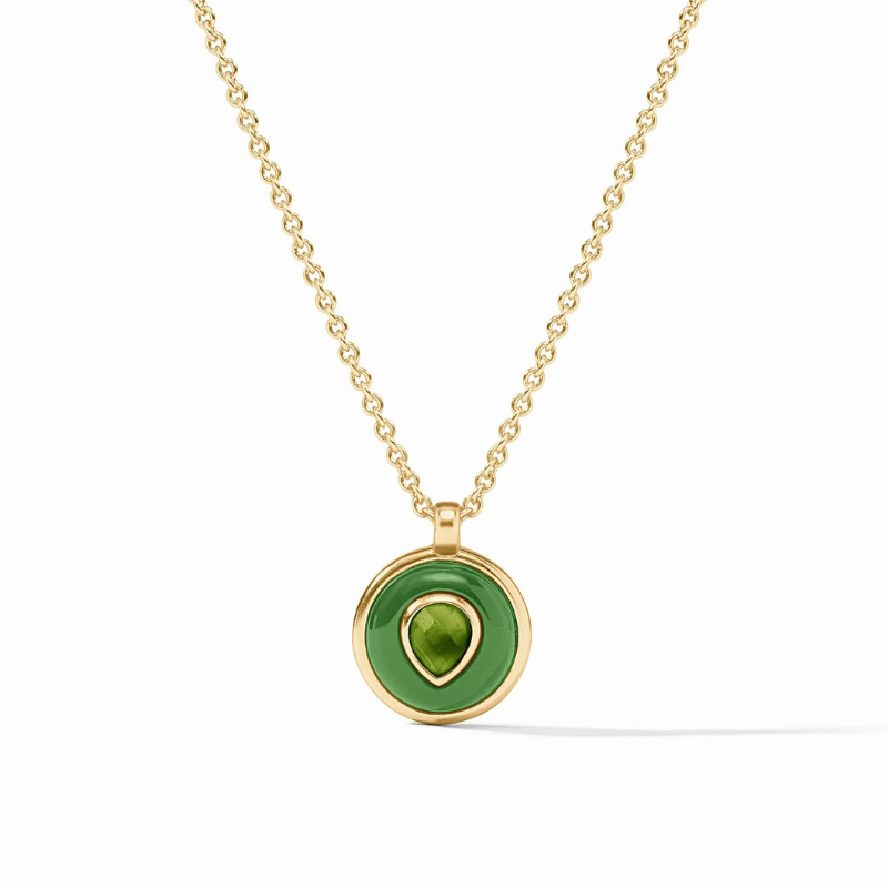 Carnaby Delicate Necklace in Palmetto Green