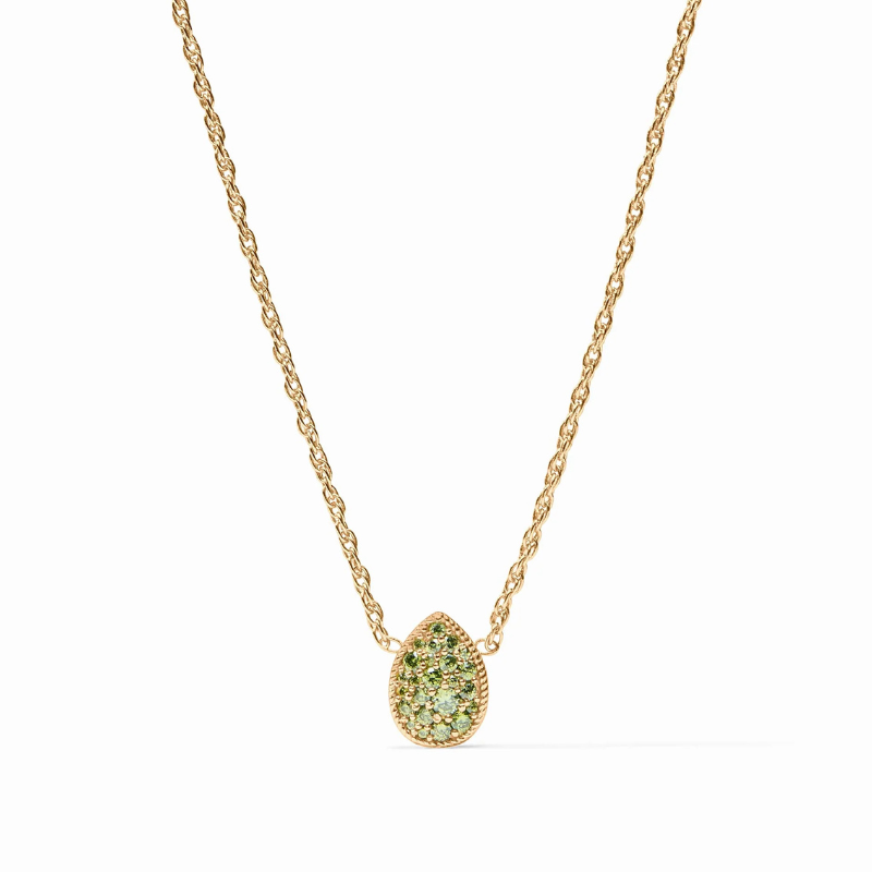 JULIE VOS August Birthstone Teardrop Pendant Necklace