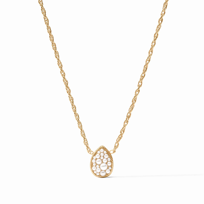 JULIE VOS June Birthstone Teardrop Necklace