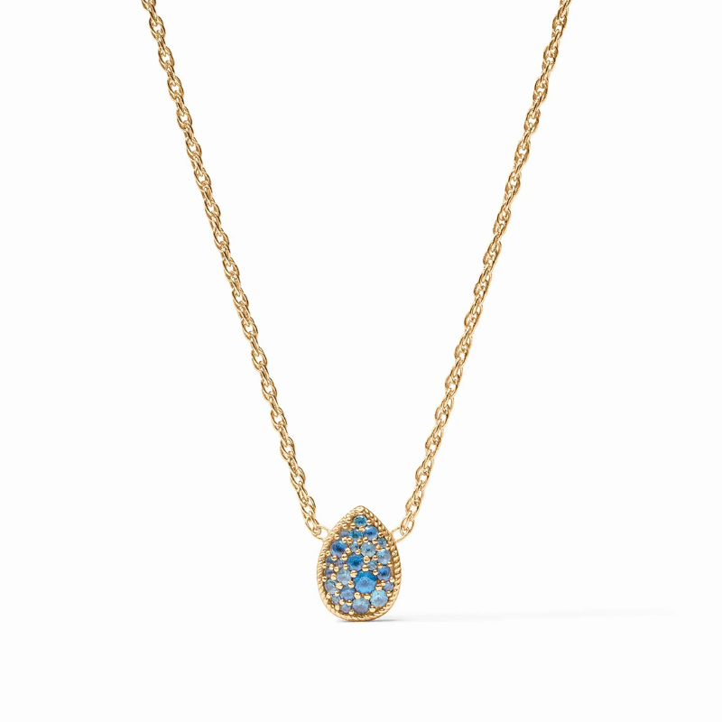 JULIE VOS December Birthstone Teardrop Pendant Necklace