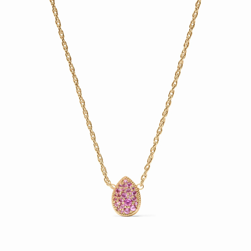 JULIE VOS October Birthstone Teardrop Necklace