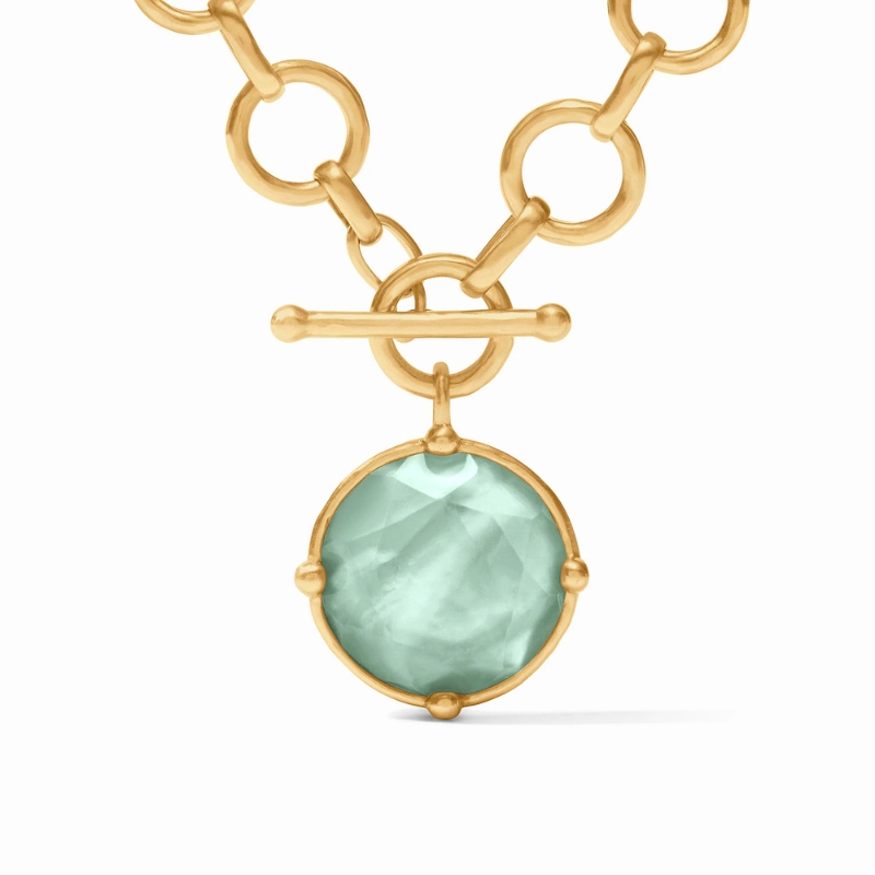 JULIE VOS Honeybee Reversible Statement Necklace