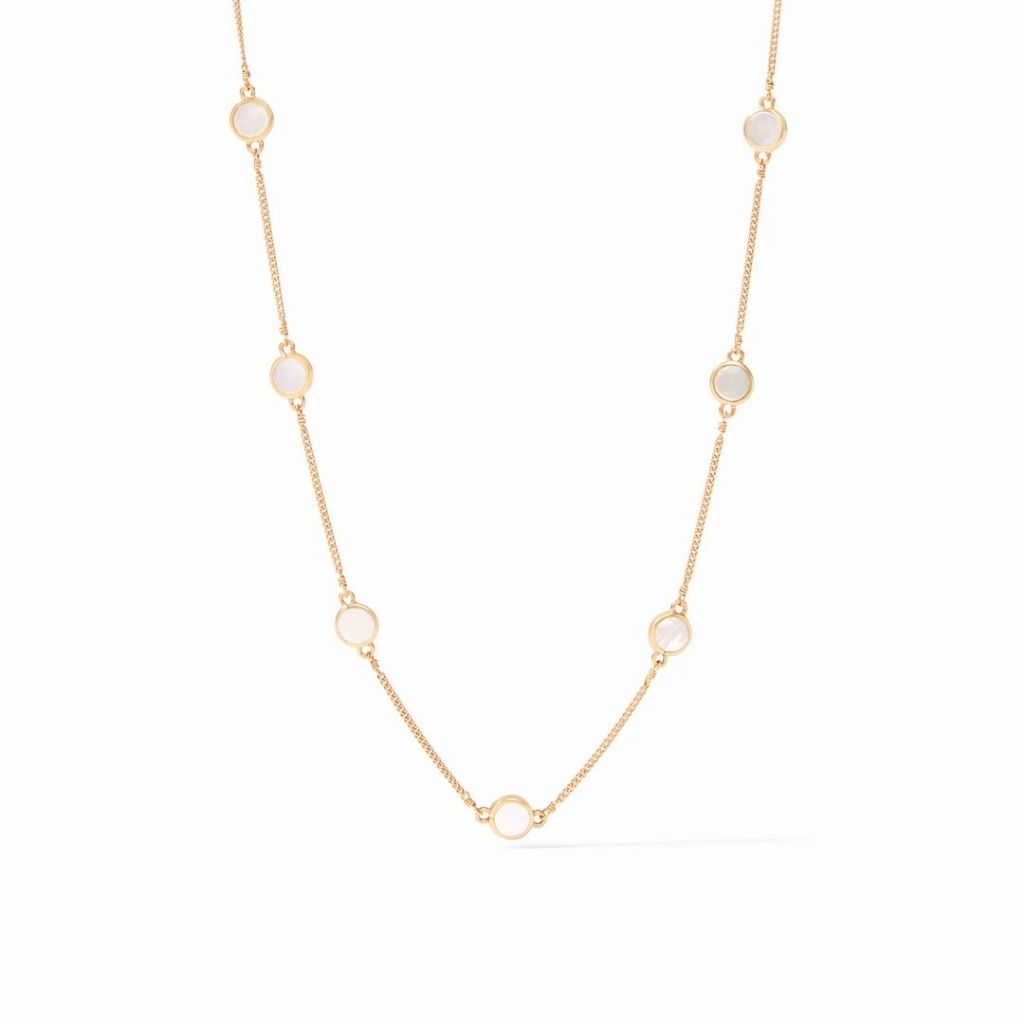 JULIE VOS Valencia Delicate Station Necklace