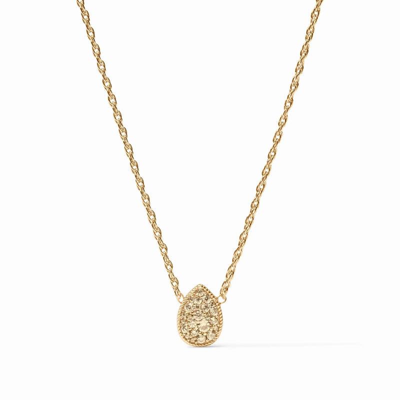 JULIE VOS Novermber Birthstone Teardrop Pendant Necklace