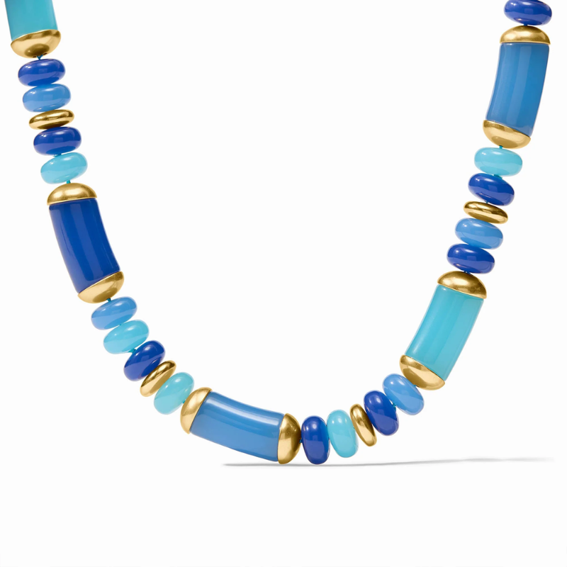 Amalfi Statement Necklace in Aqua Multi
