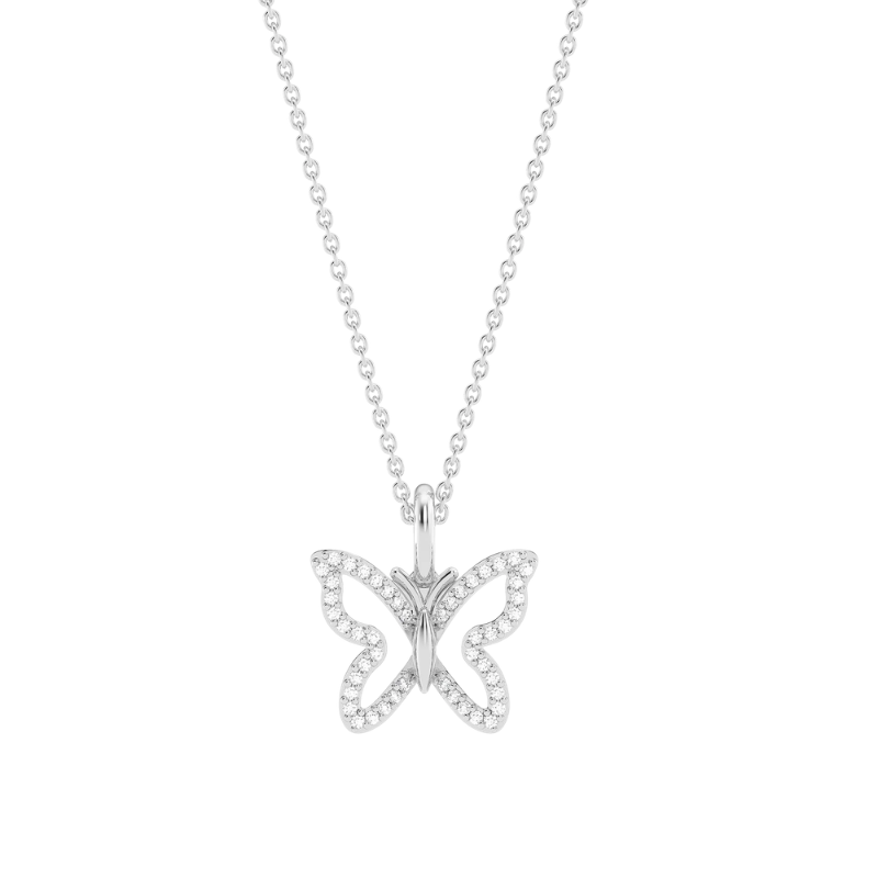 Waterproof Open Wings Pendant