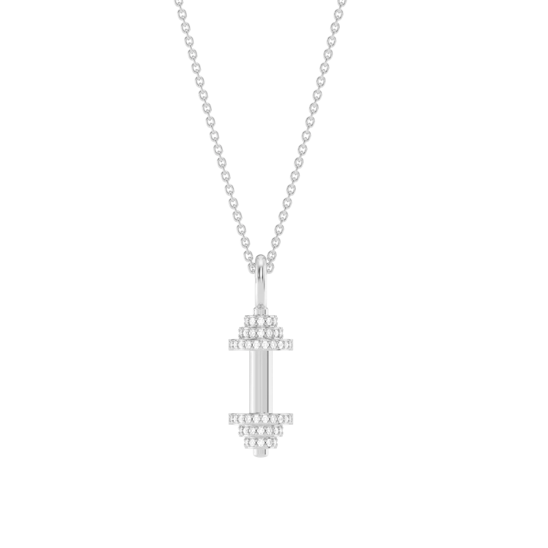 Pump It Up Pendant Necklace