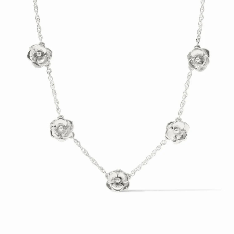 JULIE VOS Bloom Delicate Station Necklace