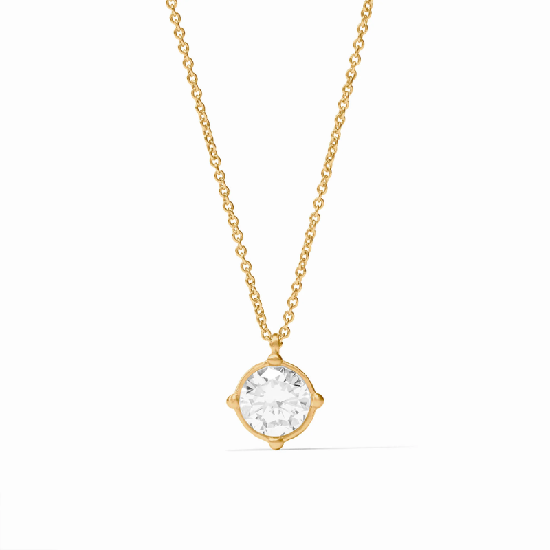 Julie Vos Honeybee Solitaire Necklace
