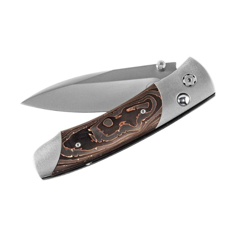 WILLIAM HENRY Titanium and Carbon Fiber Pocketknife