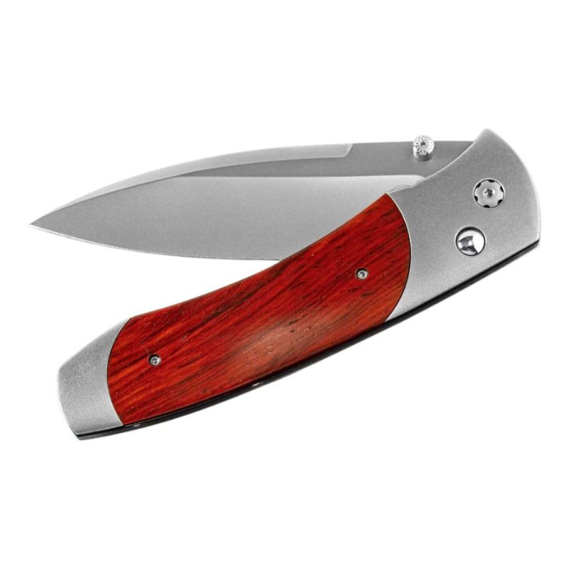 WILLIAM HENRY Stainless Steel and Cocobolo Wood Pocketknife