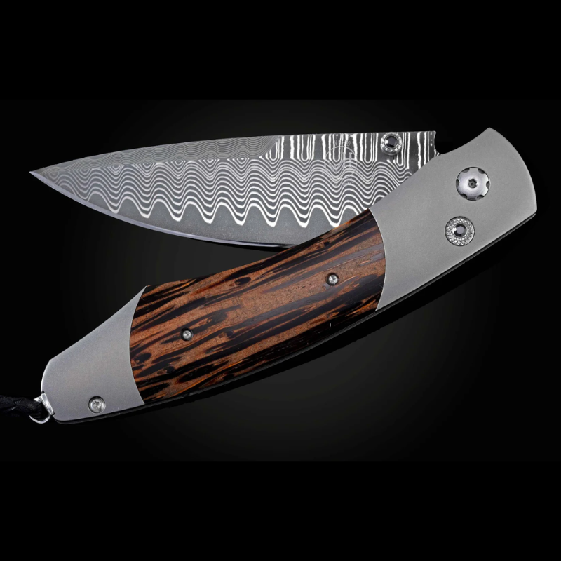 Black palm wood and VG-10core damascus Limited Edition 28/50
