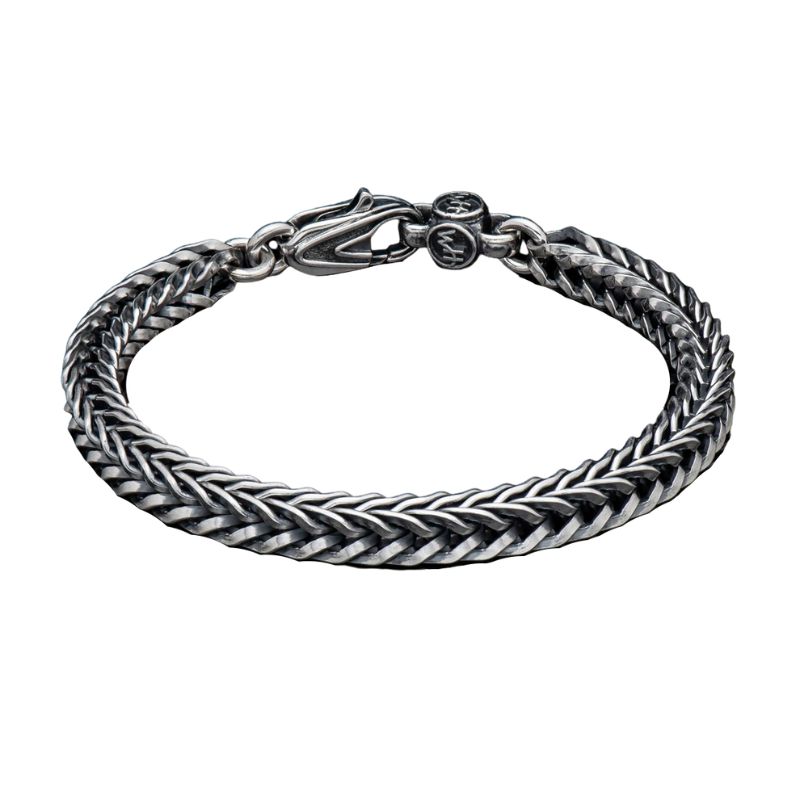 WILLIAM HENRY Paros Silver Chain Bracelet