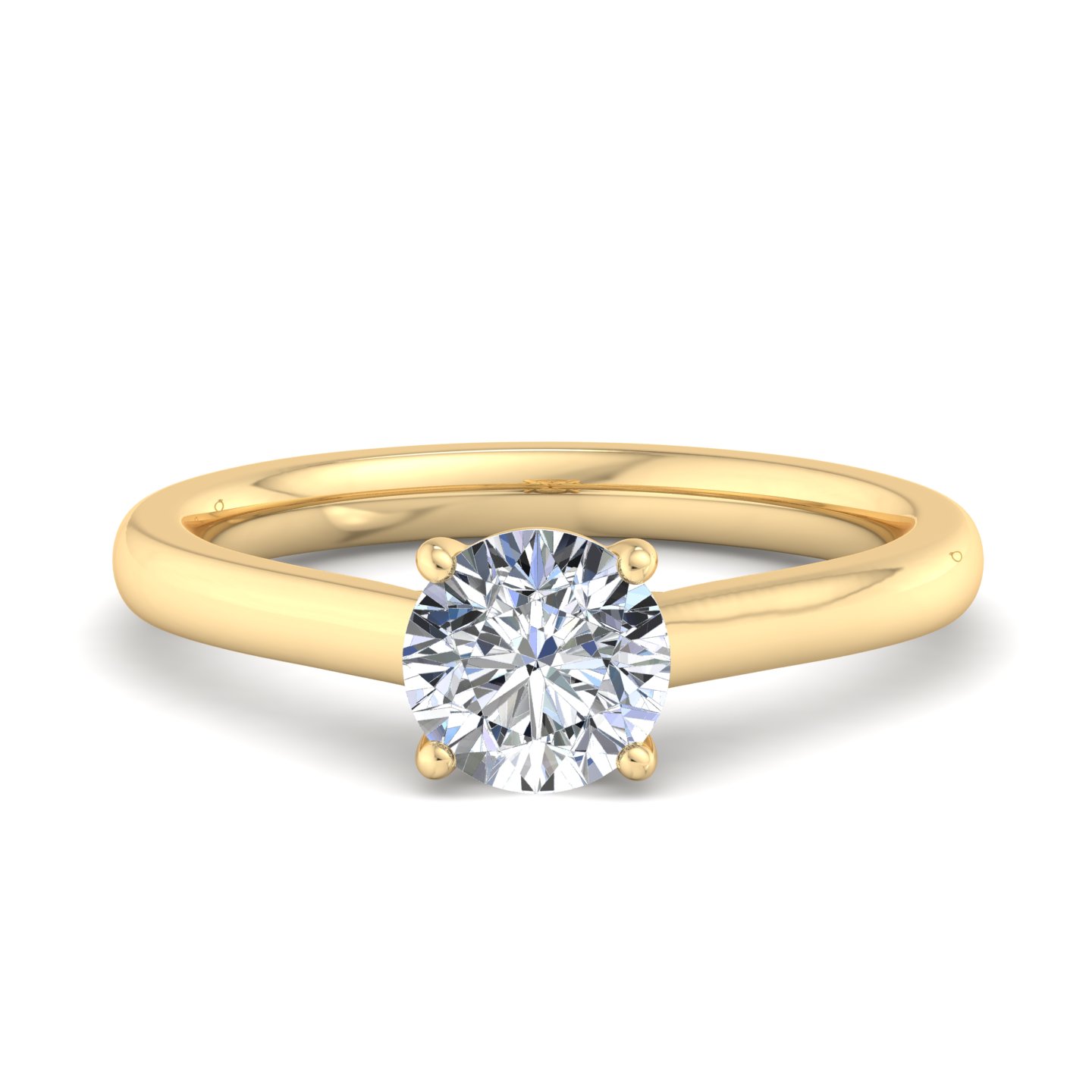 Andrea Solitaire engagement ring ERSL0101-18K-Y