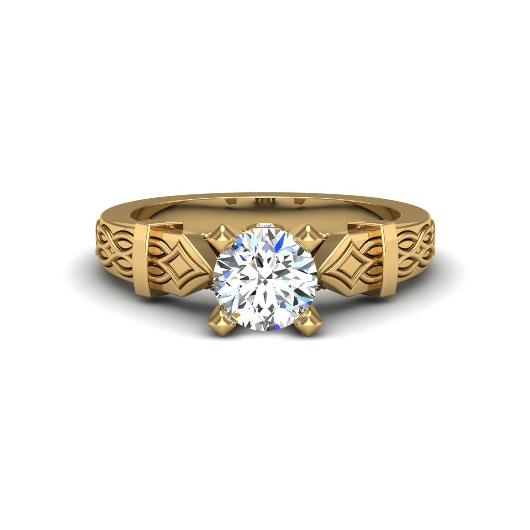 Sea Branch Engagement Ring – Jeanette Walker Jewellery