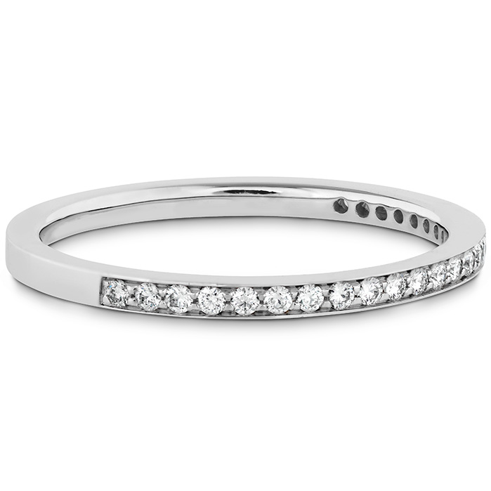0.15 ctw. Adoration Diamond Band in 18K White Gold