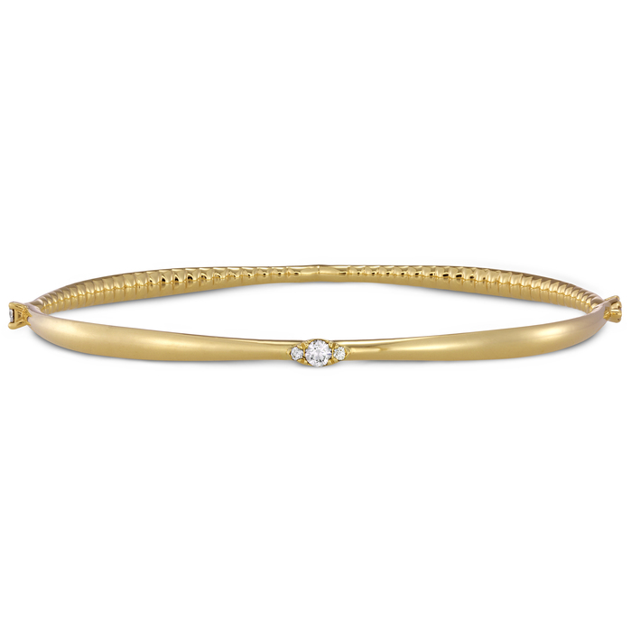 0.45 ctw. Aerial Bangle in 18K Rose Gold