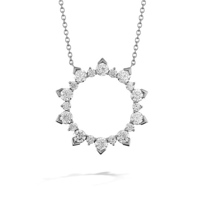 1.75 ctw. Aerial Eclipse Large Pendant in 18K White Gold