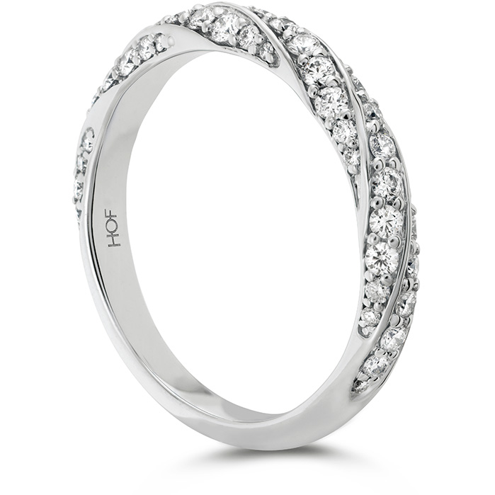 0.5 ctw. Atlantico Pave Band in 18K White Gold