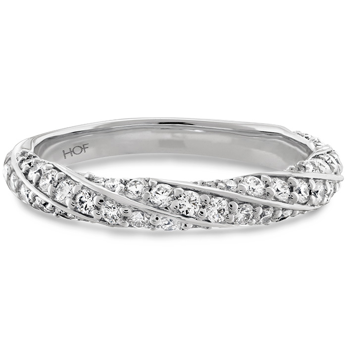 0.5 ctw. Atlantico Pave Band in 18K White Gold