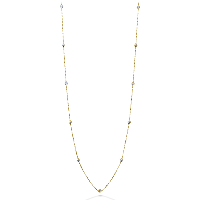 1.05 ctw. Signature Bezels By The Yard 11 Stone in 18K Yellow Gold