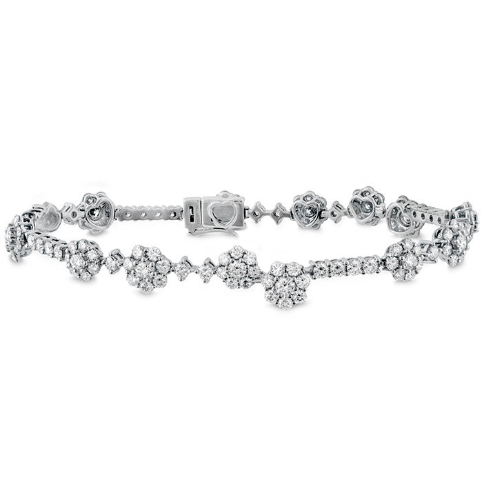 5 ctw. Beloved Line Bracelet in 18K White Gold