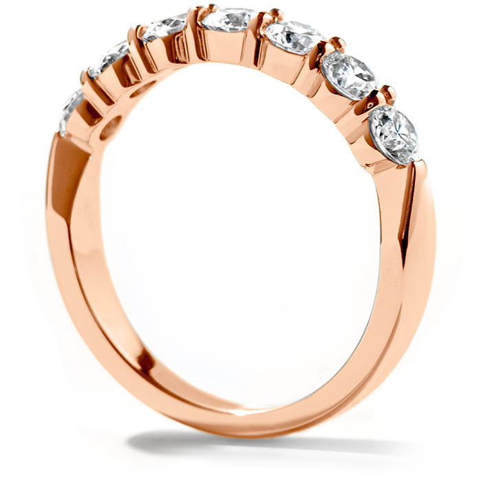 0.75 ctw. Seven-Stone Band in 18K Rose Gold