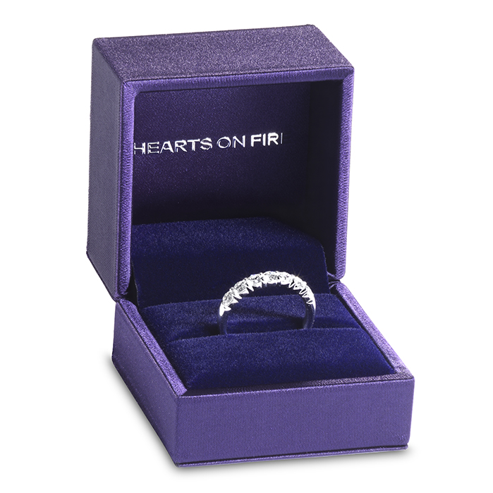 0.75 ctw. Seven-Stone Band in 18K Rose Gold