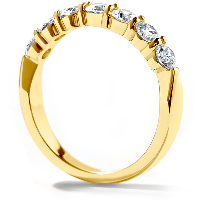 0.75 ctw. Seven-Stone Band in 18K Yellow Gold