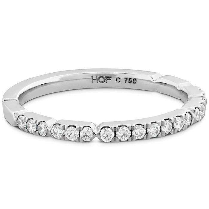 0.2 ctw. Cali Chic Diamond Band in 18K White Gold