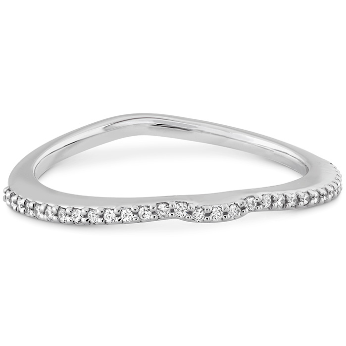 0.09 ctw. Camilla Band to match Split Shank in 18K White Gold
