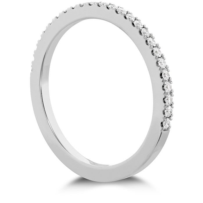 0.18 ctw. HOF Compass Diamond Band in 18K White Gold