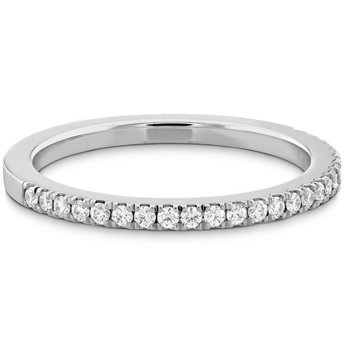 0.18 ctw. HOF Compass Diamond Band in 18K White Gold