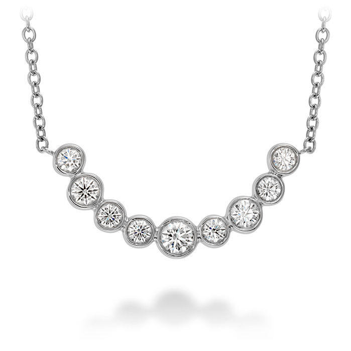 0.4 ctw. Copley Bezel Necklace in 18K Yellow Gold