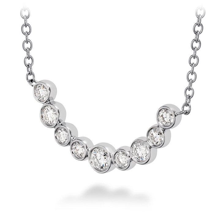 0.4 ctw. Copley Bezel Necklace in 18K Yellow Gold