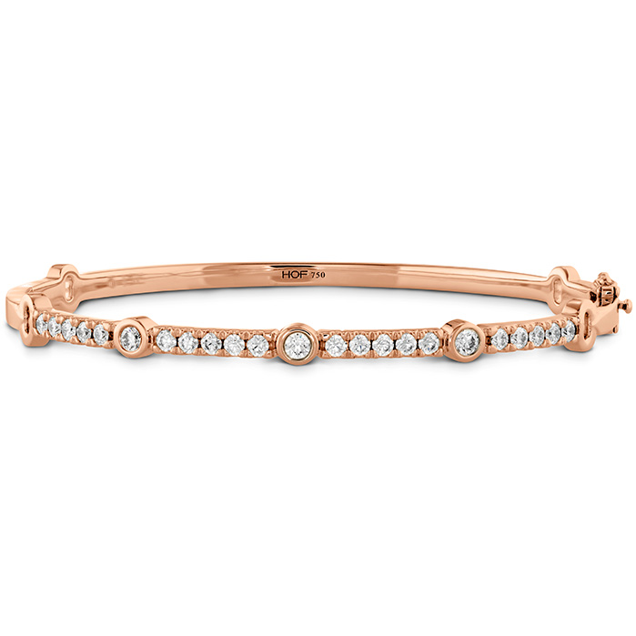 1.1 ctw. Copley Diamond Bangle in 18K Rose Gold
