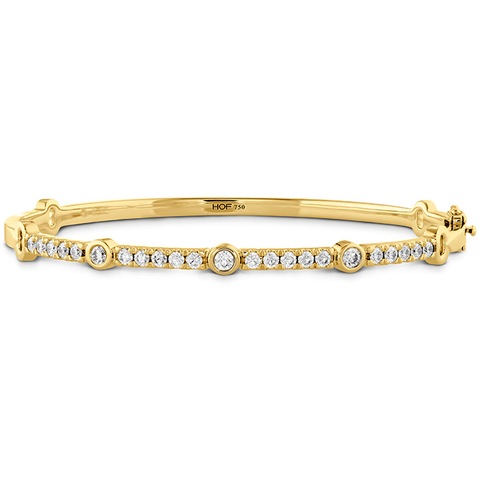 1.1 ctw. Copley Diamond Bangle in 18K Yellow Gold