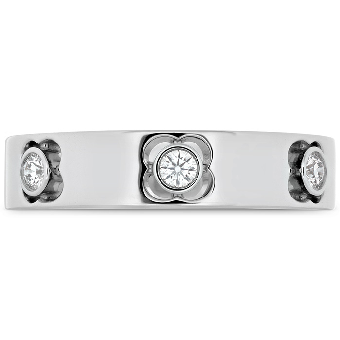 0.17 ctw. Copley Multi Diam Band 5mm in 18K White Gold