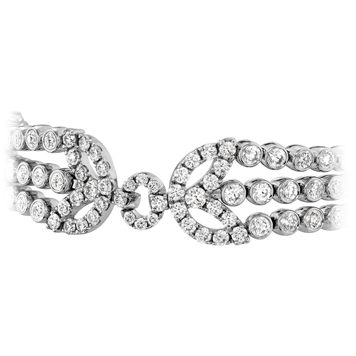 8.4 ctw. Copley Tassel Diamond Bracelet in 18K White Gold