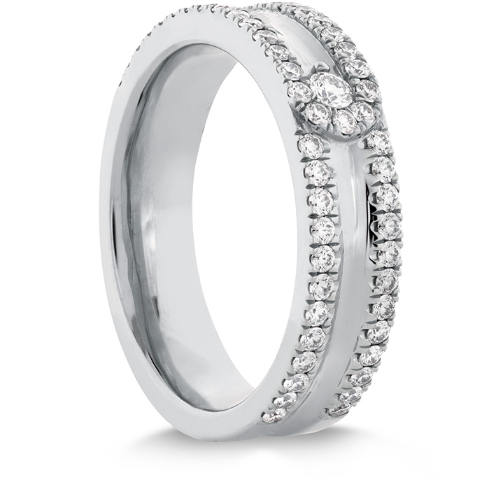 0.48 ctw. Coupled Encompass Diamond Intensive Band in Platinum