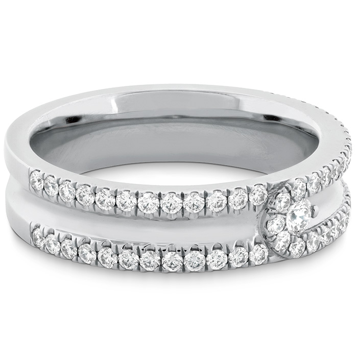 0.48 ctw. Coupled Encompass Diamond Intensive Band in Platinum