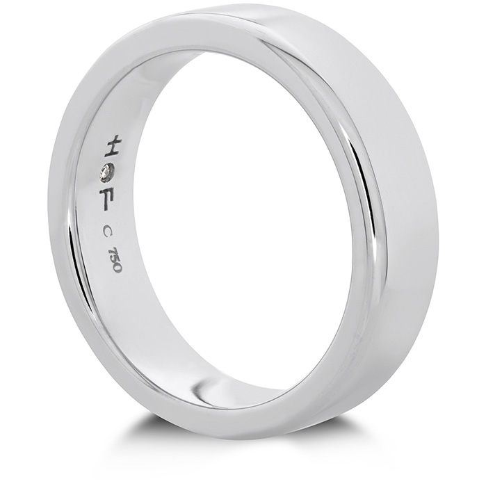 Coupled Simplicity Metal Band in 18K Rose Gold