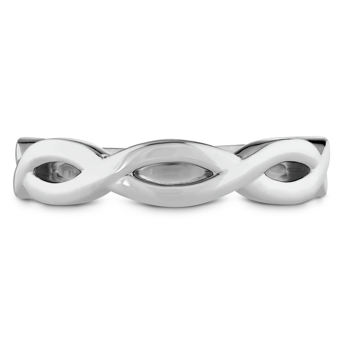 Destiny Twist Metal Band in 18K White Gold
