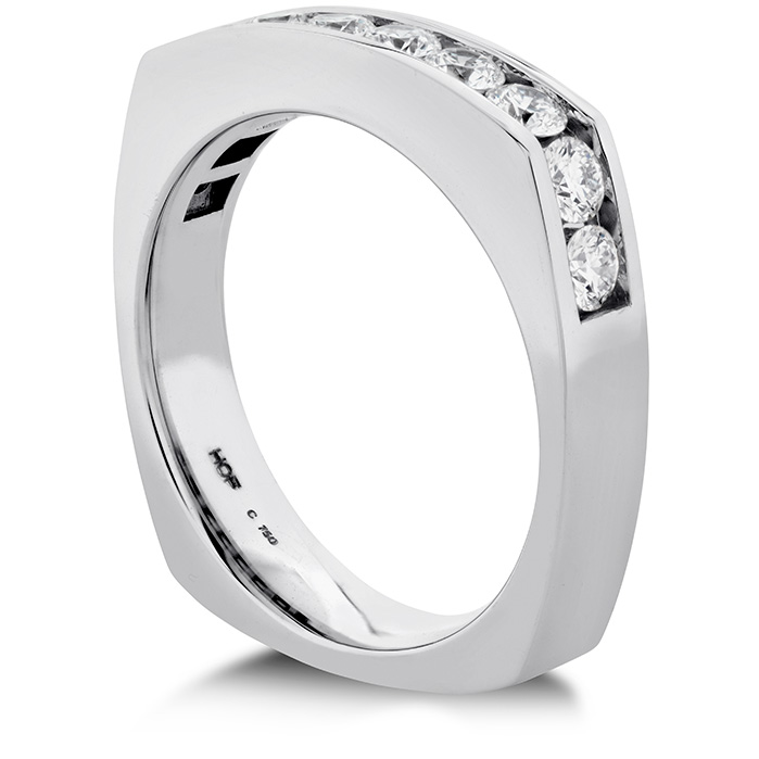 1 ctw. Distinguished Channel Ring in 18K White Gold
