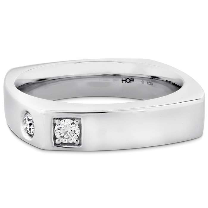 0.18 ctw. Distinguished Diamond Ring in 18K Yellow Gold