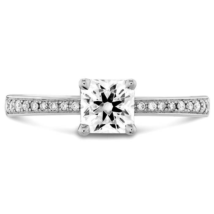 0.1 ctw. Dream Signature Engagement Ring-Diamond Band in 18K White Gold
